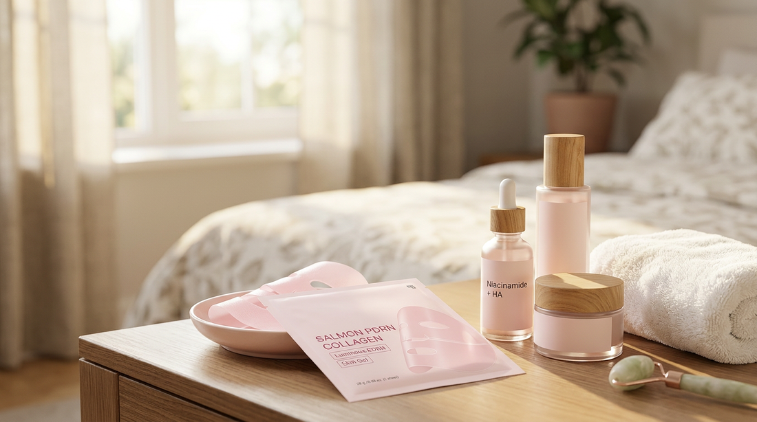 Glass Skin Collagen Mask Guide: Why Salmon PDRN Is the Gold Standard