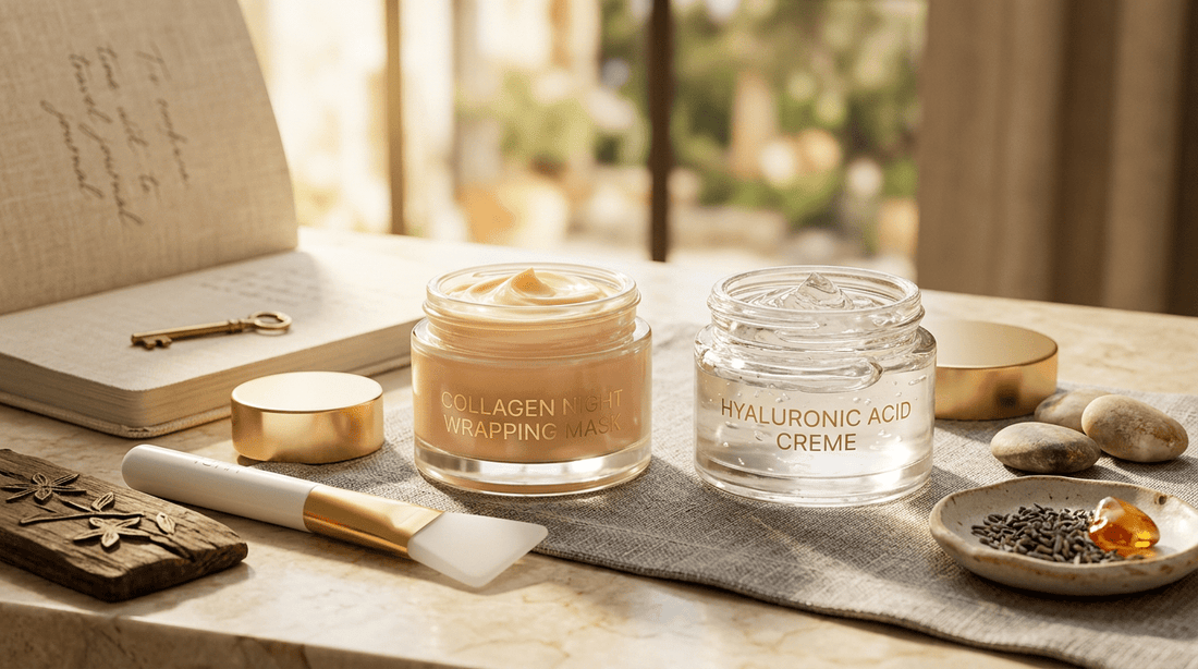 Best Collagen vs Hyaluronic Acid Cream for a Better Nighttime Routine