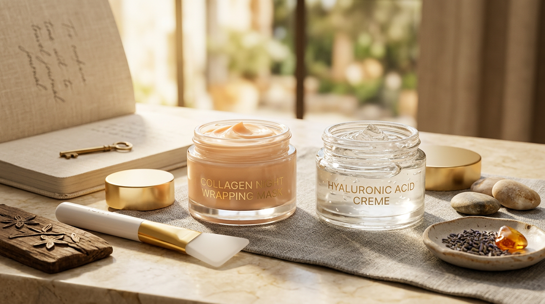 Best Collagen vs Hyaluronic Acid Cream for a Better Nighttime Routine
