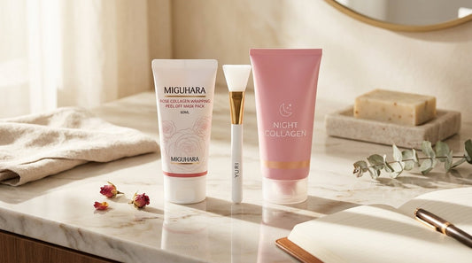 The 2026 Comparison of Miguhara Rose Collagen Wrapping Peel Off Mask Pack 60ml and YURI