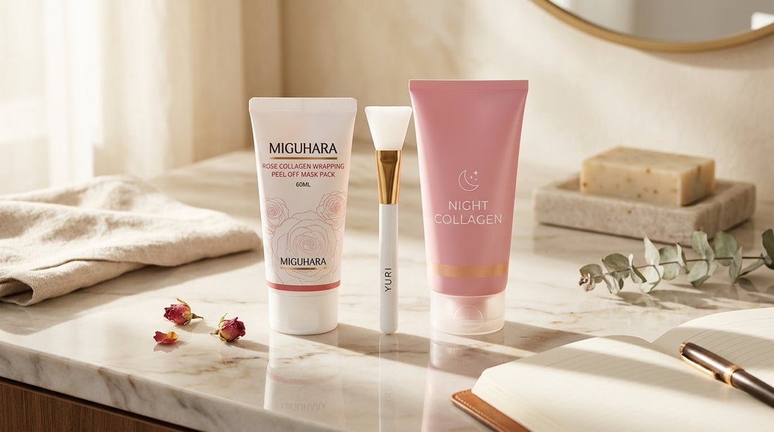 The 2026 Comparison of Miguhara Rose Collagen Wrapping Peel Off Mask Pack 60ml and YURI