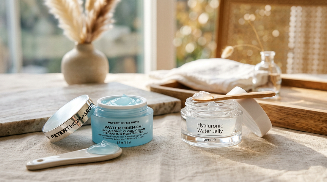 Peter Thomas Roth Water Drench Hyaluronic Jelly Moisturizer Comparison and Review