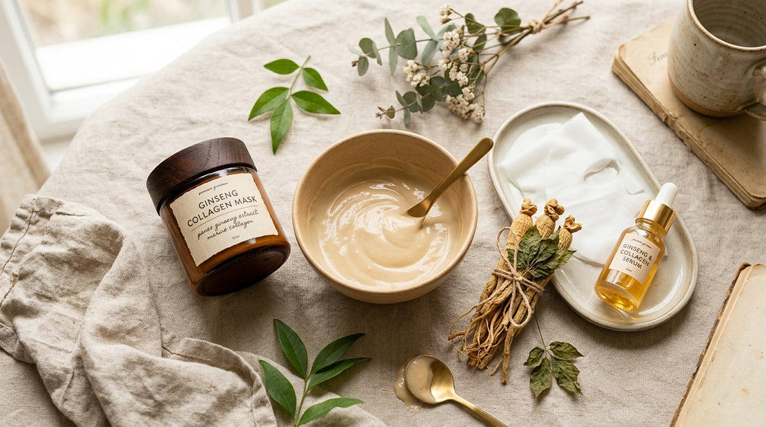 The Best Ginseng Collagen Wrapping Mask for Firm and Glowing Skin