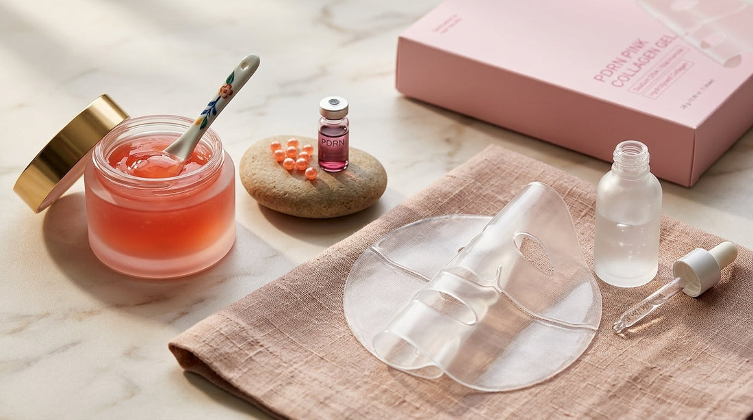 Hyaluronic Acid Jelly Face Mask vs Collagen Masks for Glass Skin in 2026