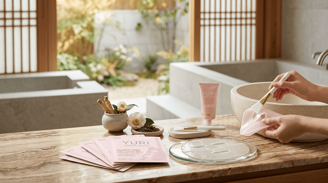 Essential Luxury Korean Skincare for a 5 Step Nighttime Routine