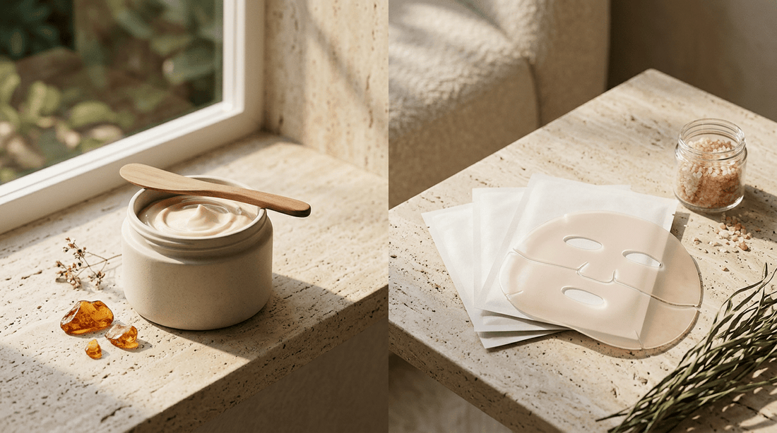 Best Korean Face Mask for Glowing Skin PDRN vs Collagen Comparison