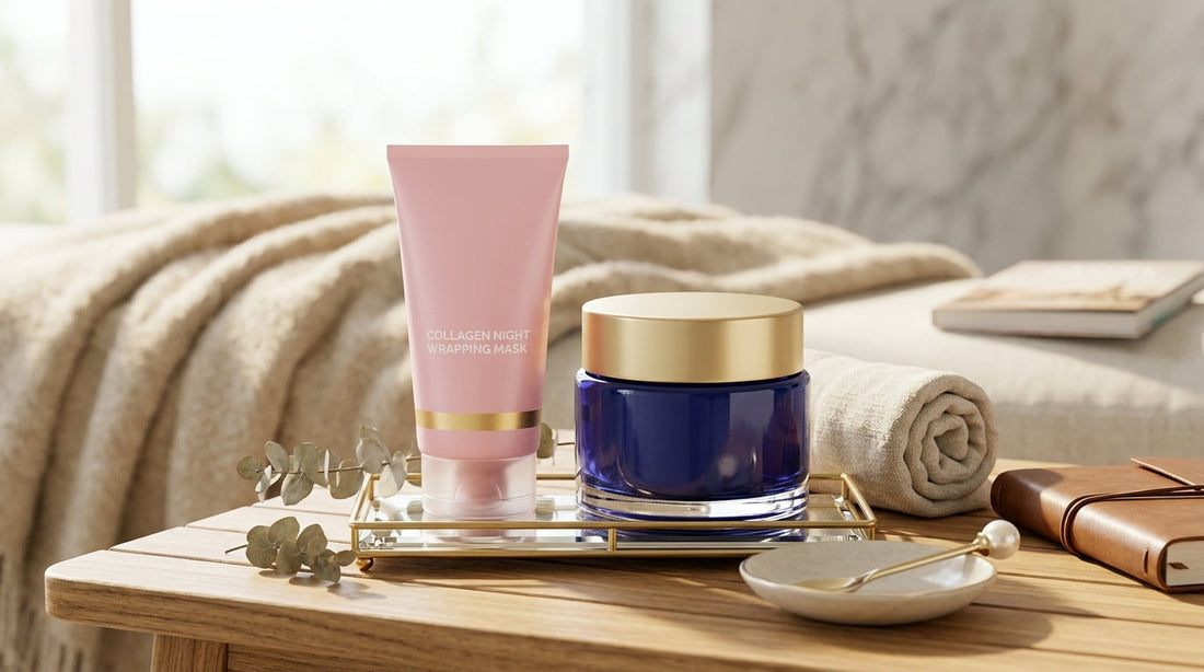 Patricia Wexler MD Intensive Night Reversal and Repair Cream vs YURI Collagen Mask
