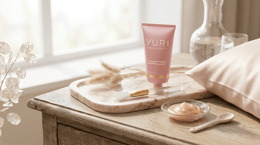 YURI Korean Beauty Collagen Night Wrapping Mask Review Is It Worth It
