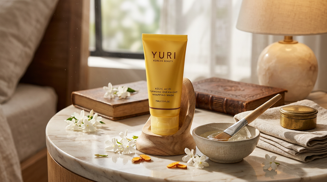 Is Kojic Acid Turmeric Night Wrapping Mask Worth It Review and Results