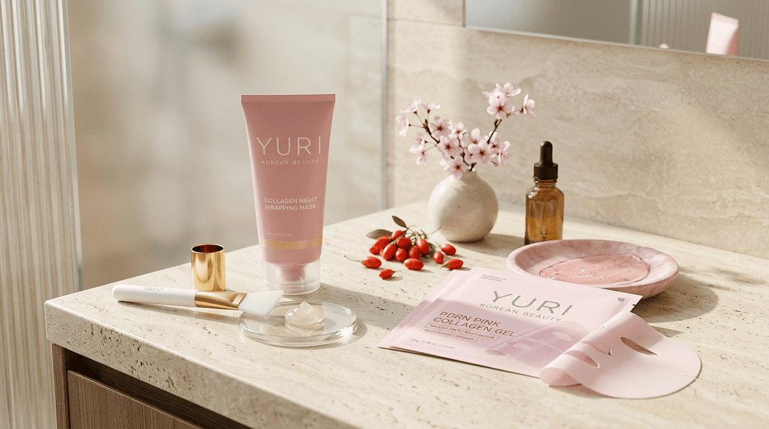 YURI Korean Beauty Mask Reviews for Night Wrapping and Salmon PDRN