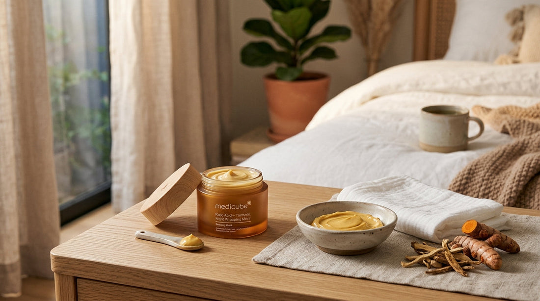 Medicube Kojic Acid Turmeric Night Wrapping Mask vs YURI Beauty Comparison 2026