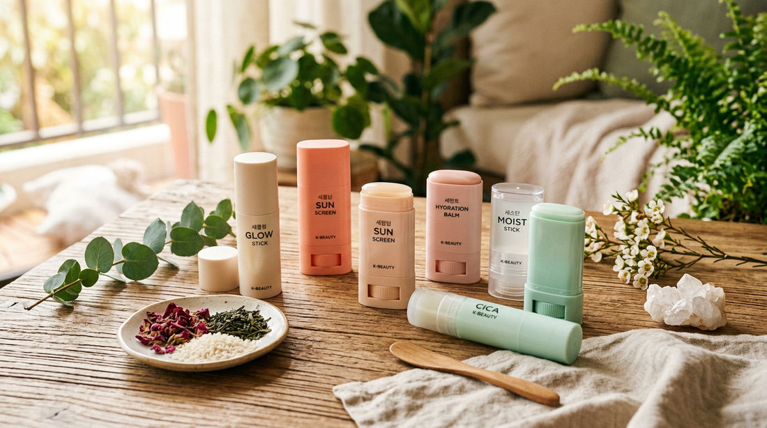 7 Best Korean Skincare Stick Products for a Dewy Glow