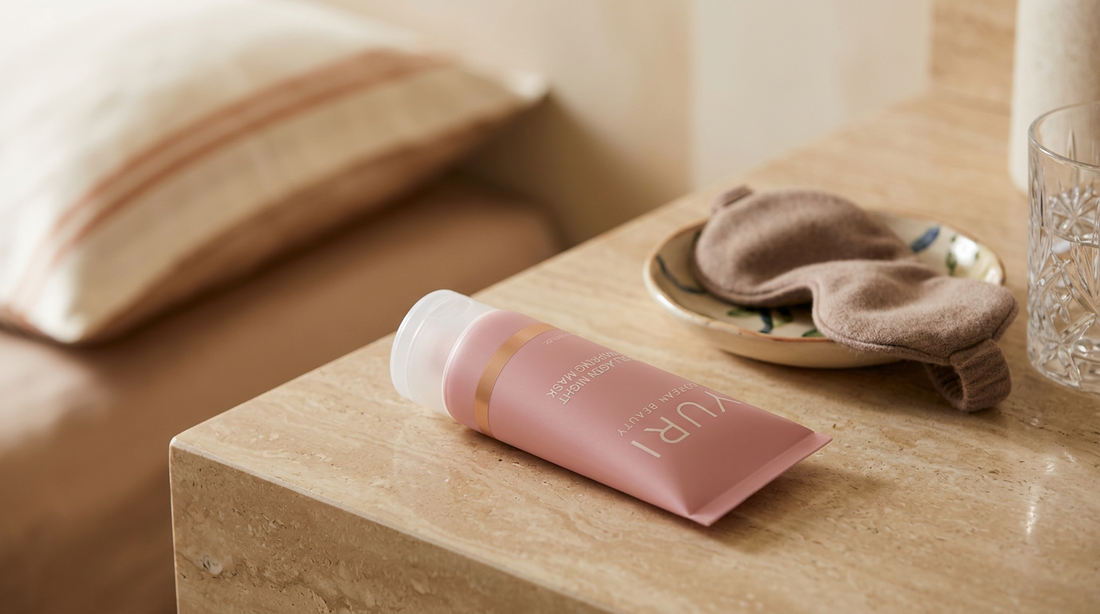 Yuri collagen night wrapping mask reviews and results for glass skin
