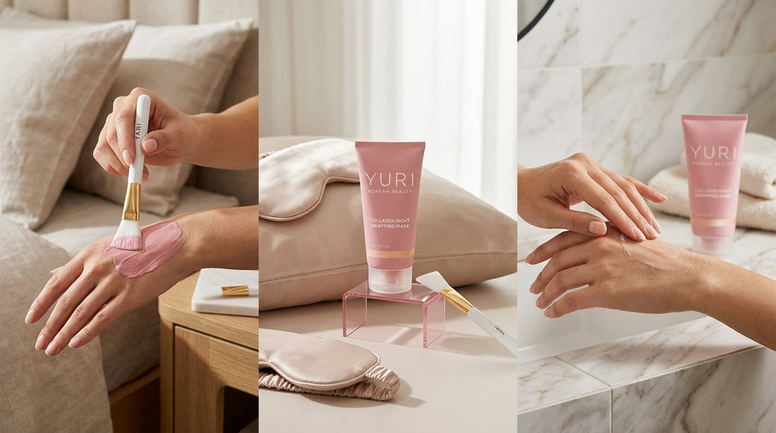 How to Use the Yuri Collagen Night Wrapping Mask for Maximum Brightening