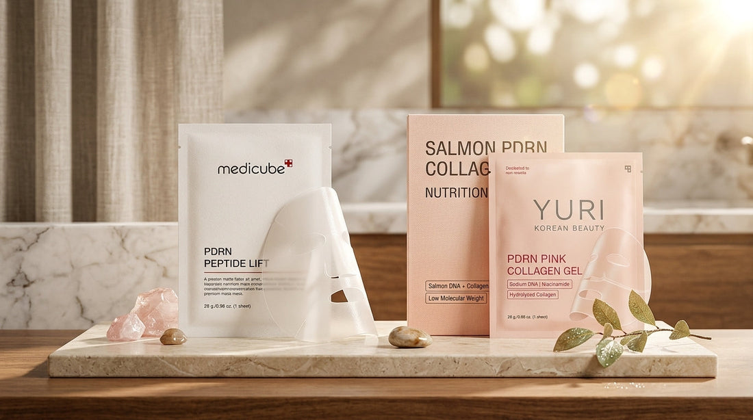 Medicube Face Mask PDRN vs YURI Beauty Comparison Guide