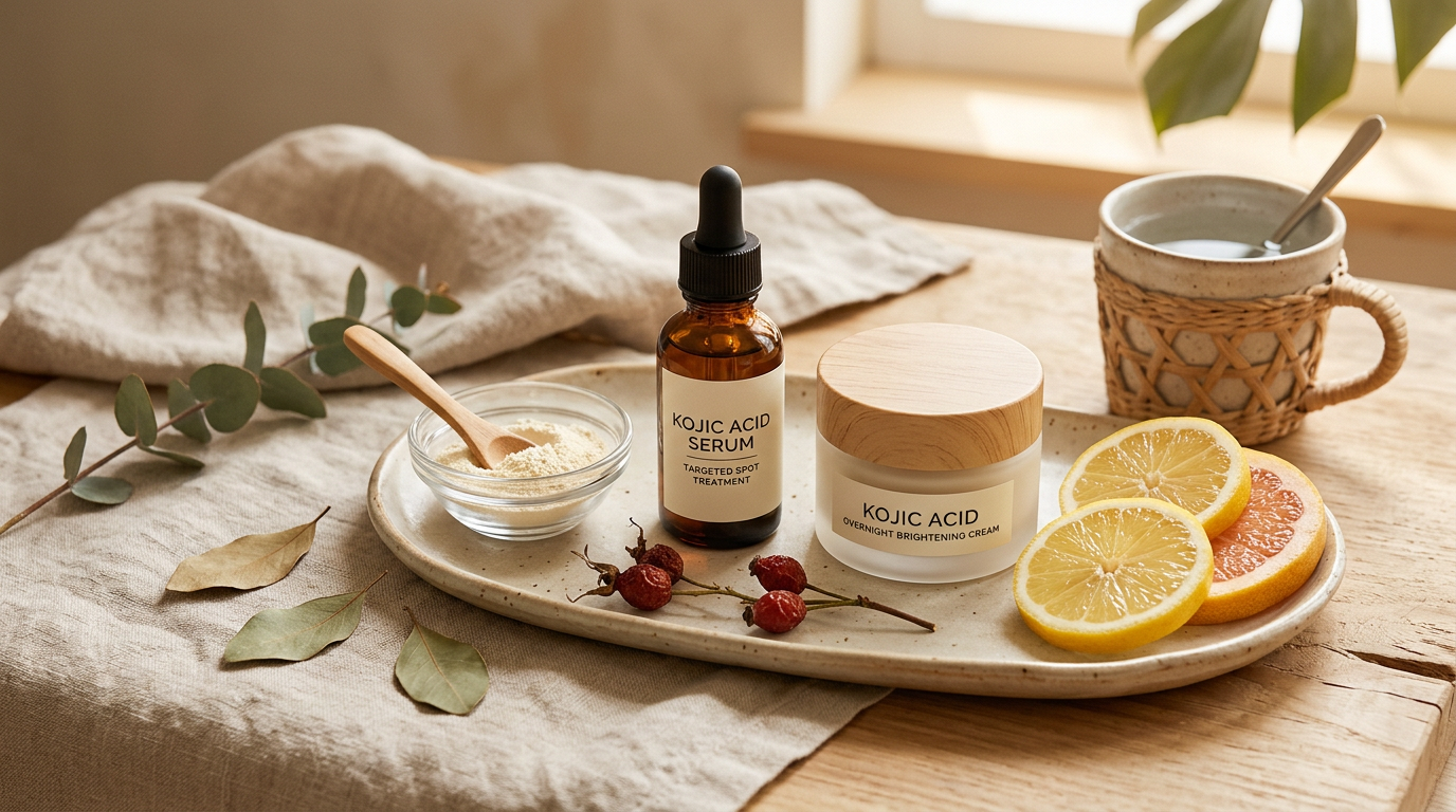7 Best Kojic Acid Dark Spot Remover Options for Brightening Skin
