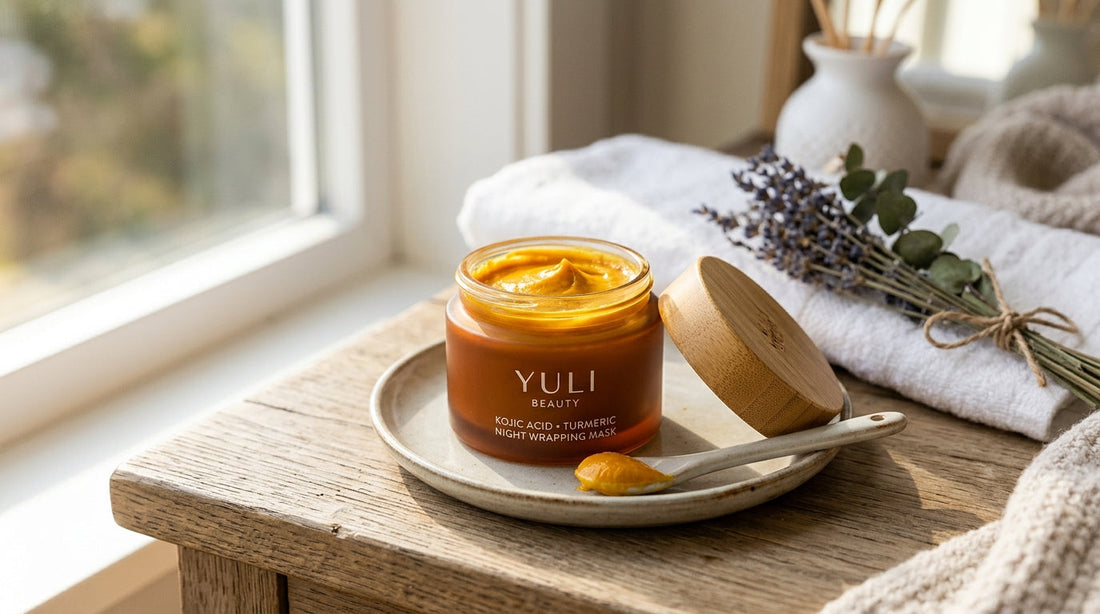 Yuli Beauty Kojic Acid Turmeric Night Wrapping Mask Review and Results 2026