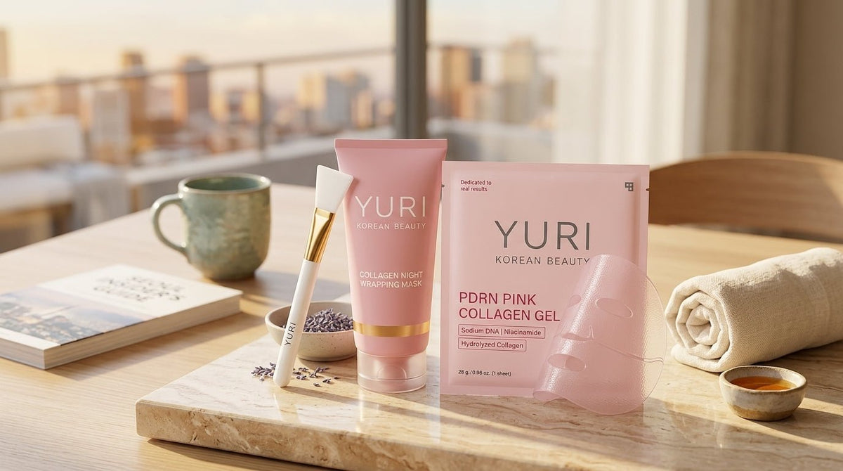 Yuri collagen mask where to buy authentic Korean skincare