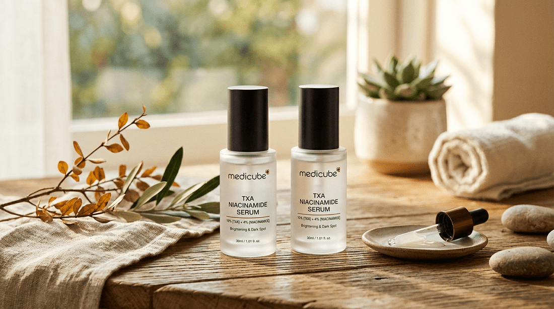 Medicube Txa Niacinamide Serum Review and Brightening Comparison