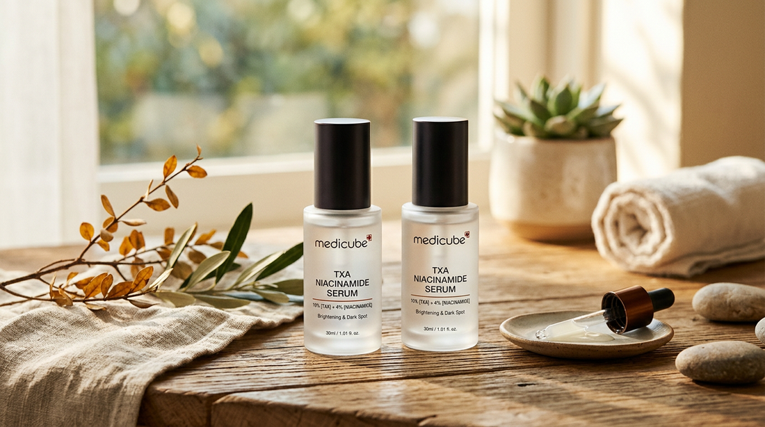 Medicube Txa Niacinamide Serum Review and Brightening Comparison