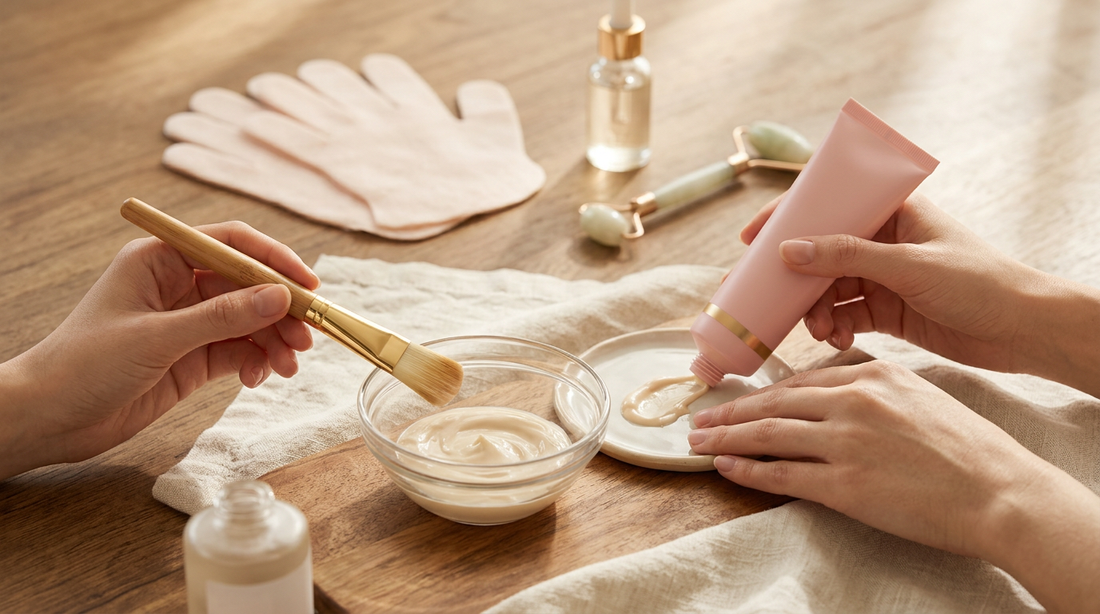 DIY Facial Kit at Home Professional Steps for Glass Skin
