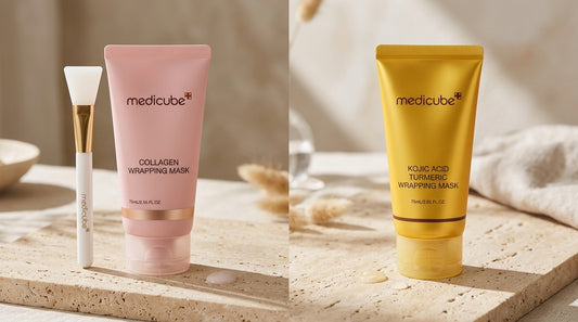 Medicube Collagen Wrapping Mask Comparison and Review