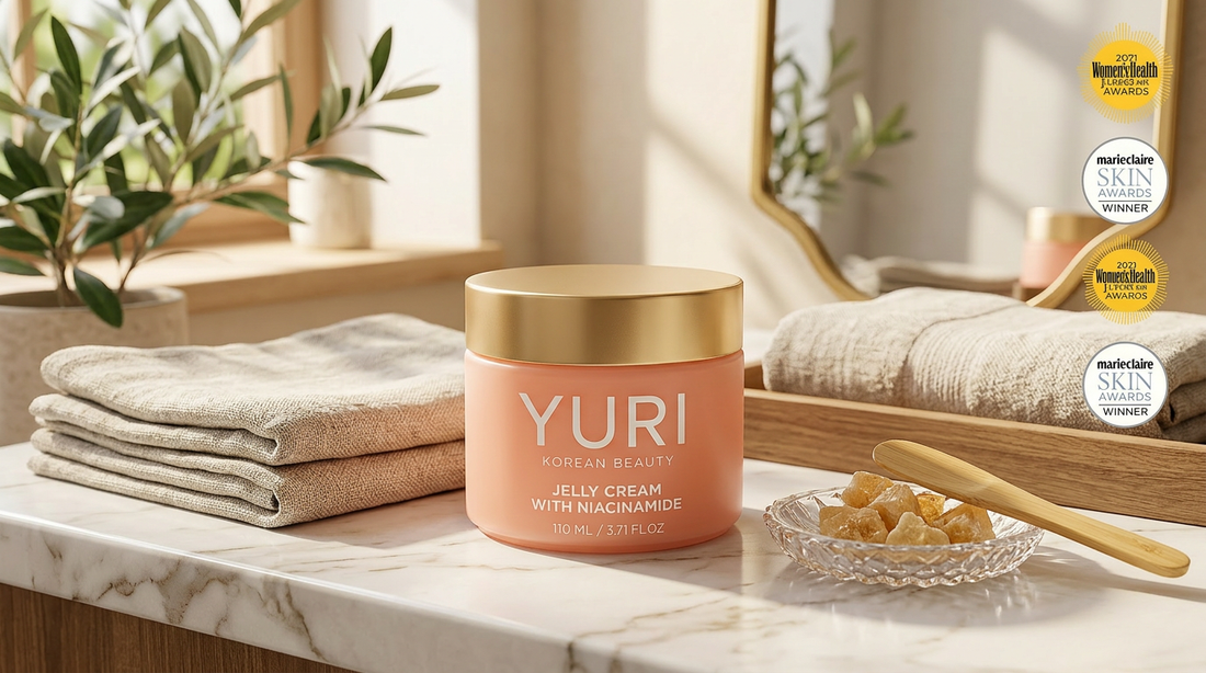 YURI Collagen Jelly Cream with Niacinamide Review for Glass Skin 2026