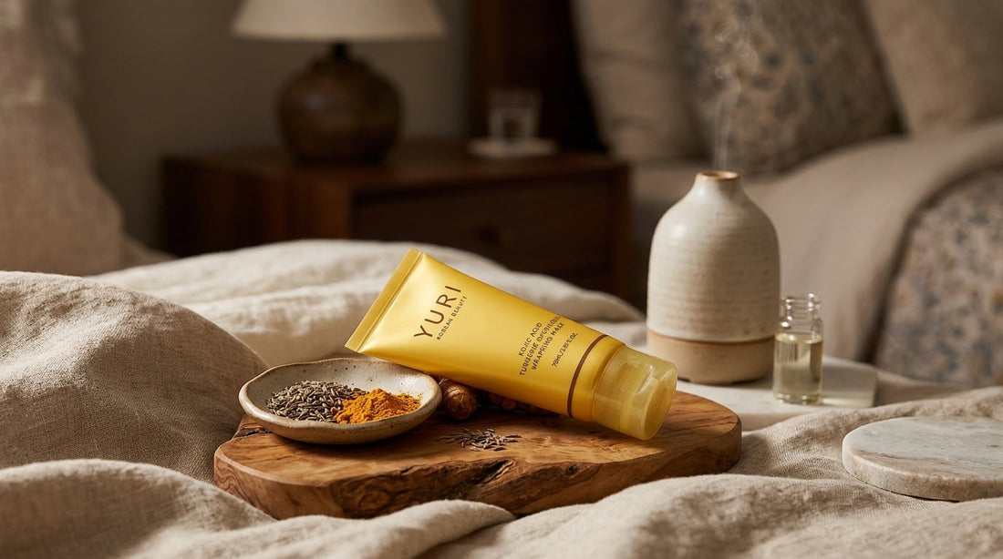 Yuli Beauty Kojic Acid Tumeric Night Wrapping Mask Review and Results in 2026