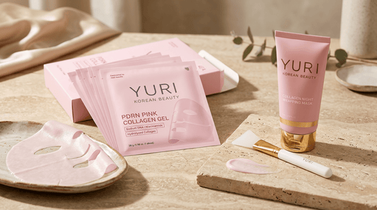 Choosing the YURI Korean Beauty Salmon PDRN Collagen Mask vs Collagen Night Wrapping Mask