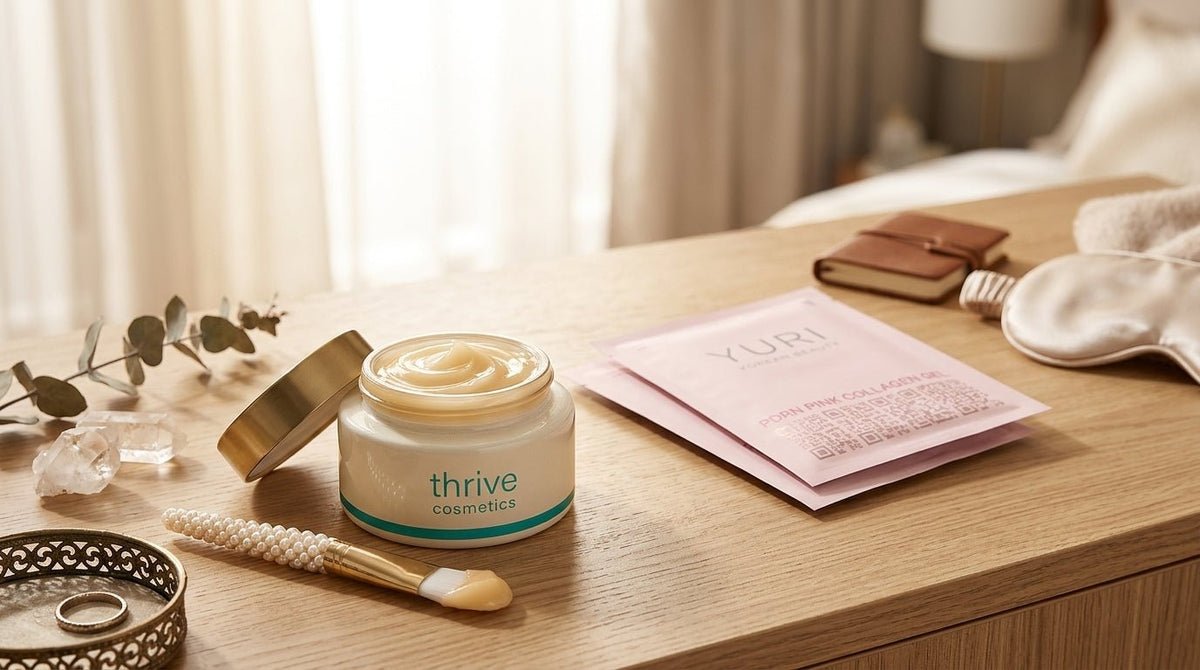 Thrive Cosmetics Overnight Sensation Brightening Sleep Mask Alternatives for Glass Skin