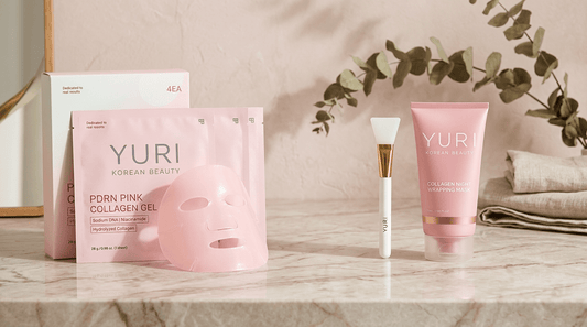 Collagen Night Wrapping Mask vs Salmon PDRN Collagen Mask Yuri Beauty Review
