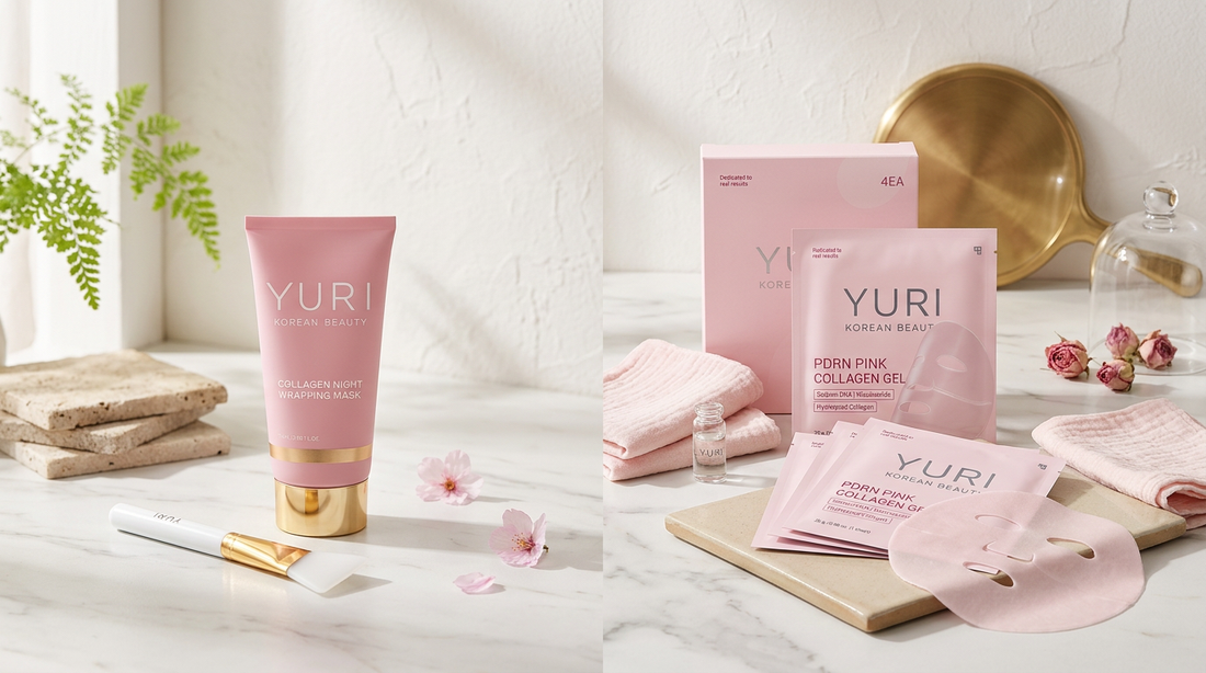Salmon PDRN vs Collagen Night Wrapping Mask: A Yuri Korean Beauty Review