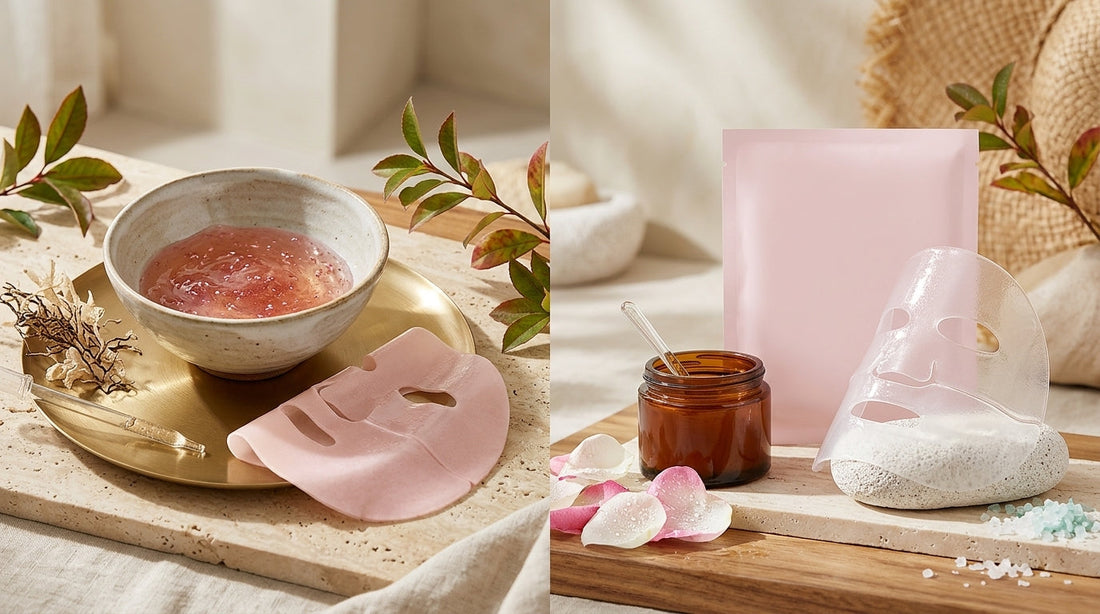 Bio collagen deep hydration mask vs traditional sheet masks for glass skin in 2026