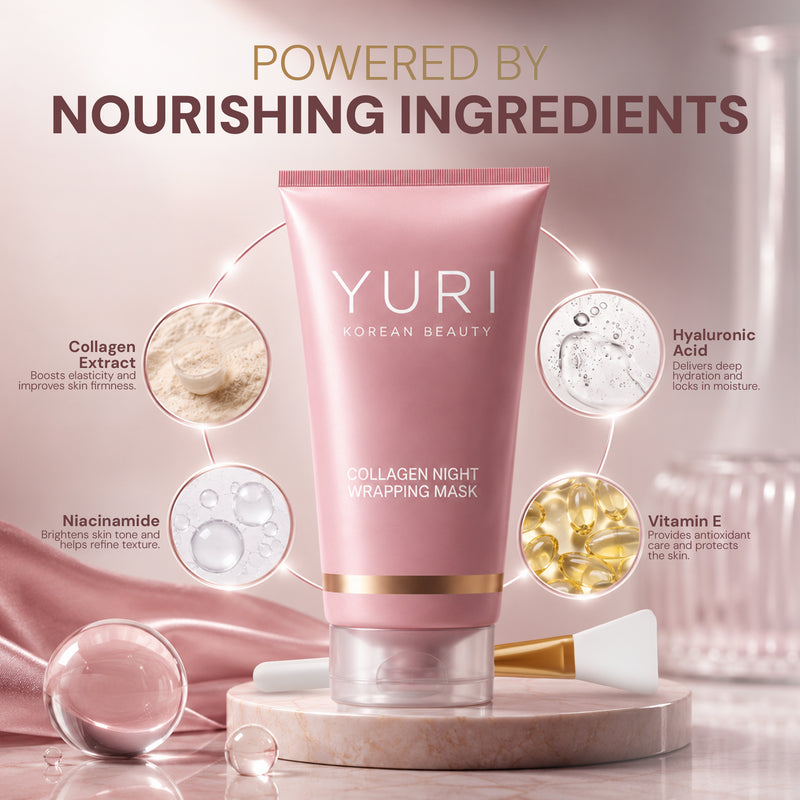 Collagen Night Wrapping Mask aplicación